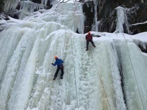 Ice climbing